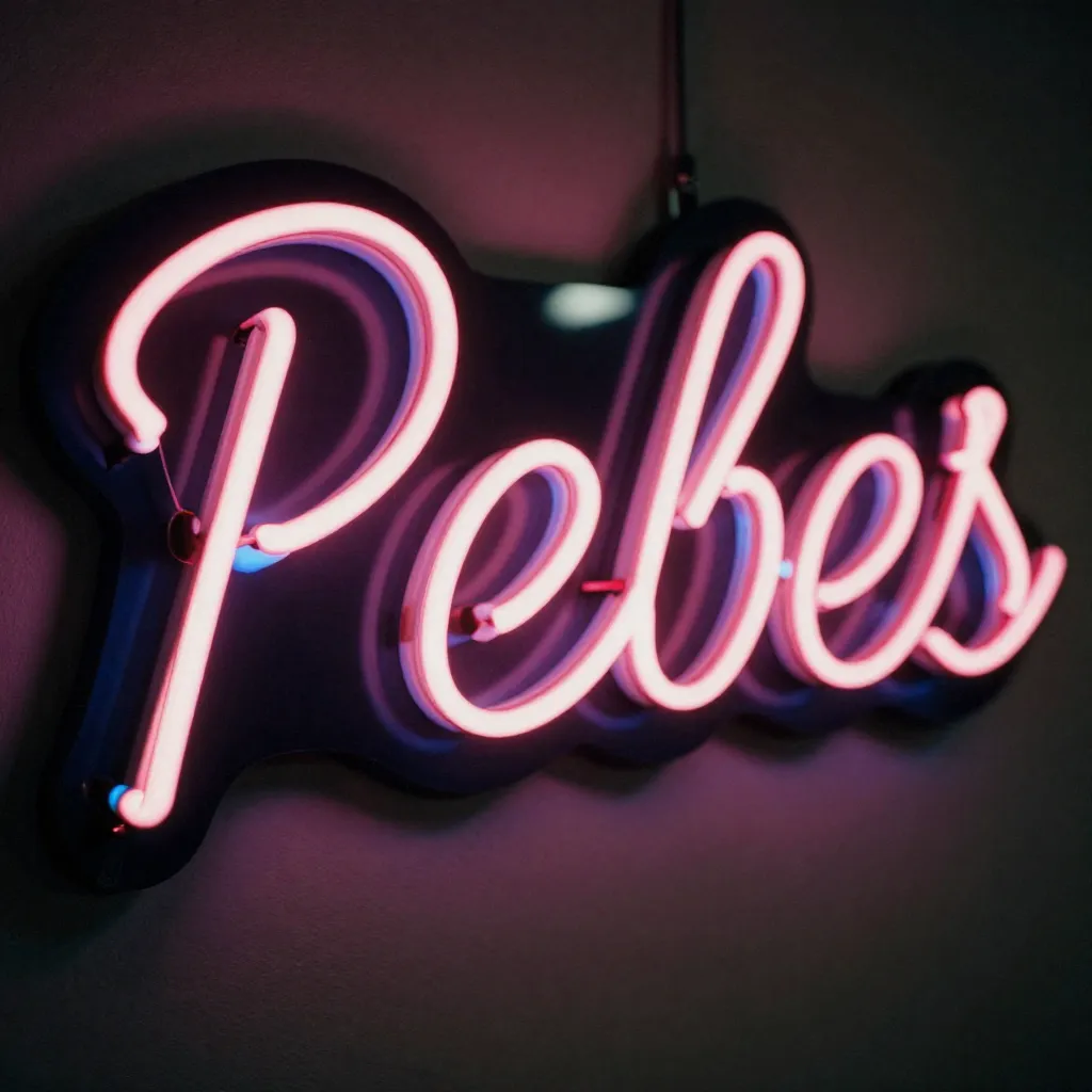 Formbaserad neonskylt